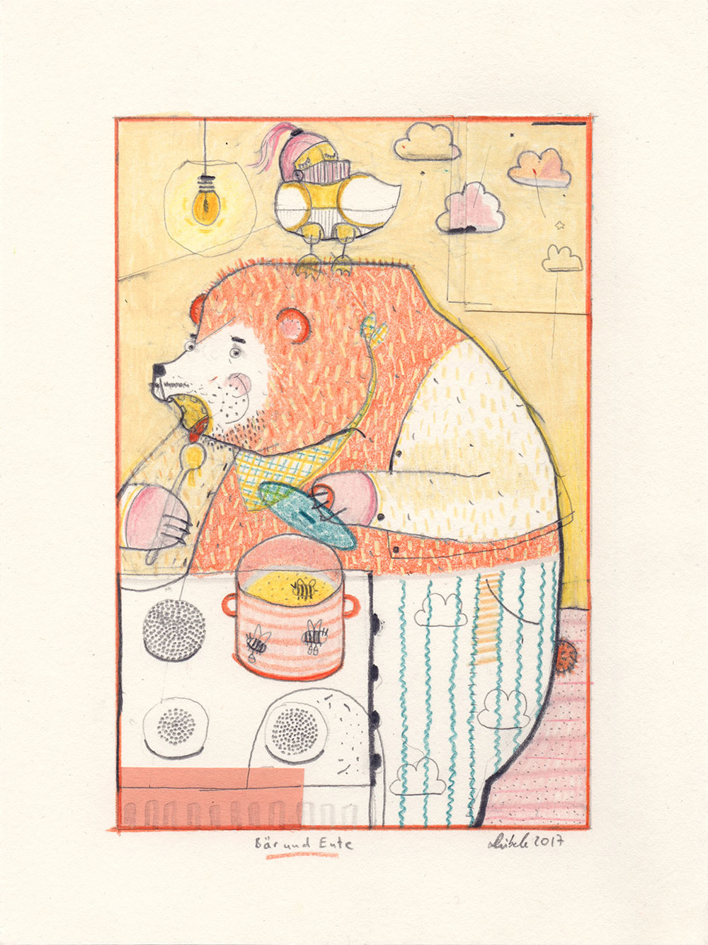 Illustrationen von Sarah Deibele aus Halle (Saale)