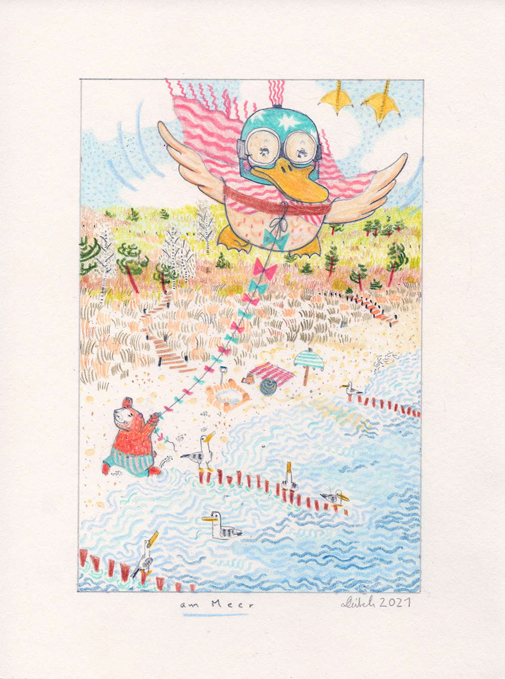 Illustrationen von Sarah Deibele aus Halle (Saale)
