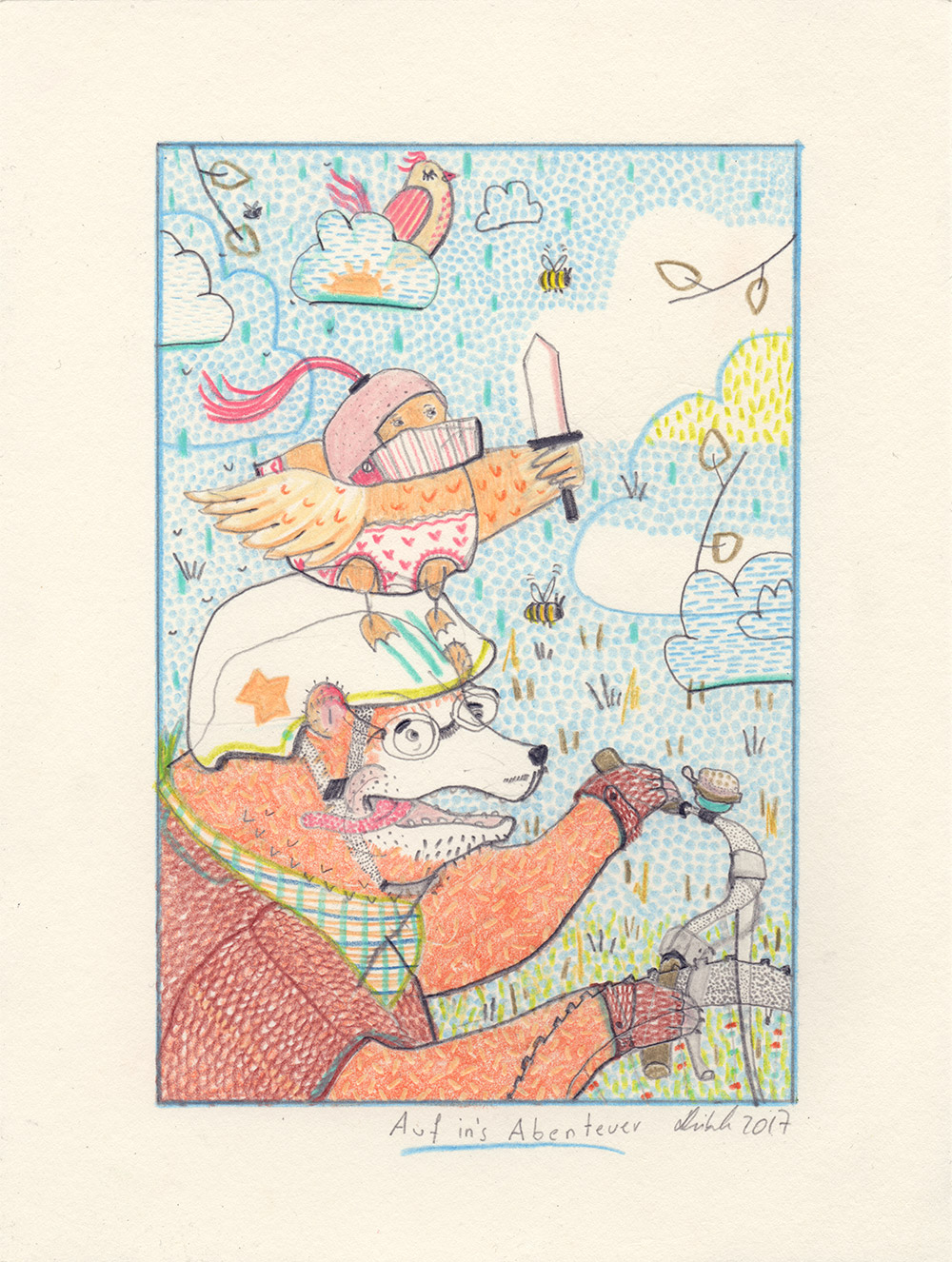 Illustrationen von Sarah Deibele aus Halle (Saale)