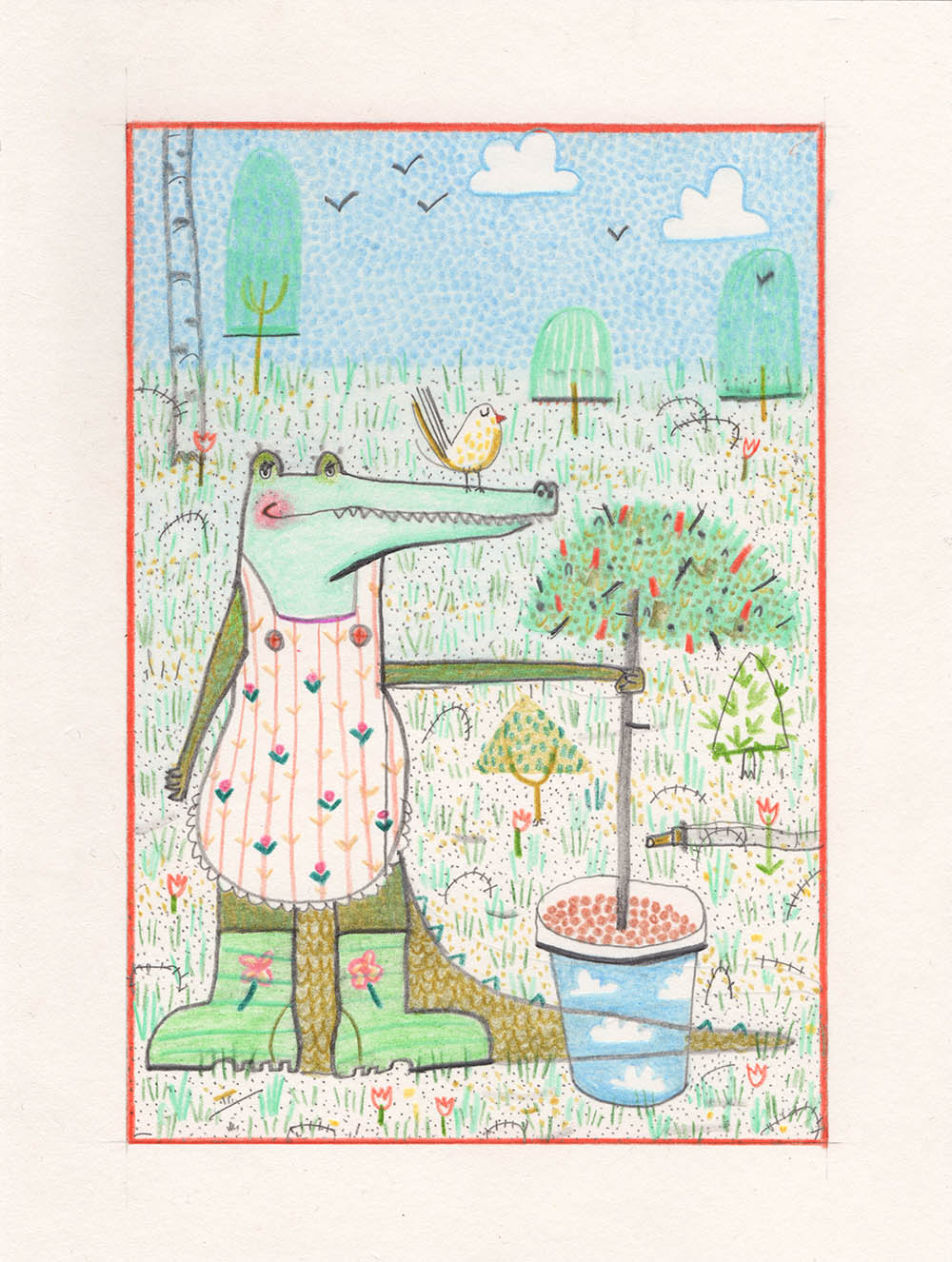 Illustrationen von Sarah Deibele aus Halle (Saale)