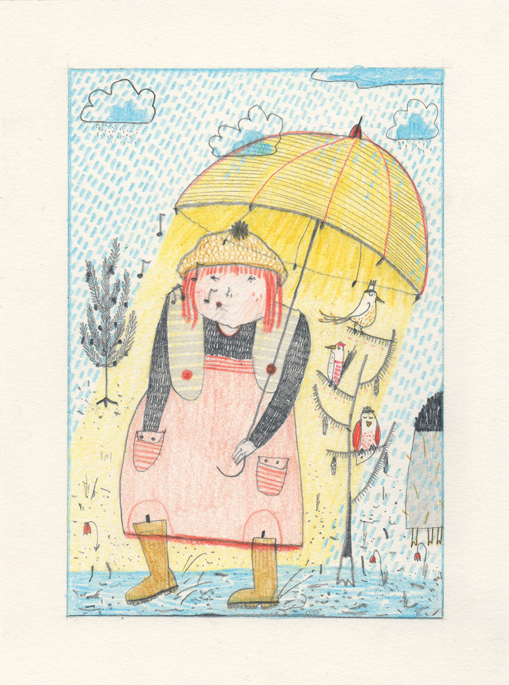 Illustrationen von Sarah Deibele aus Halle (Saale)