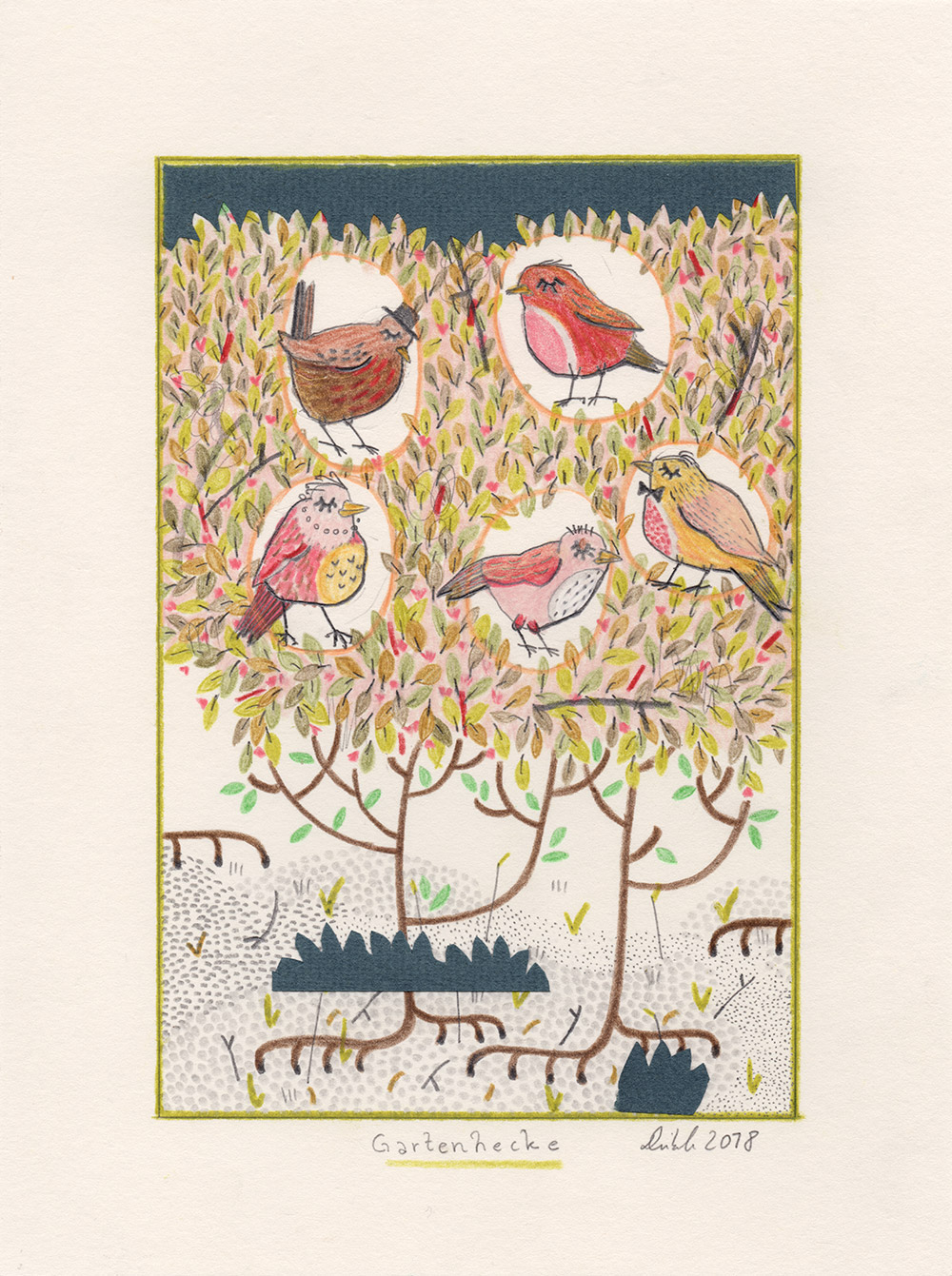 Illustrationen von Sarah Deibele aus Halle (Saale)